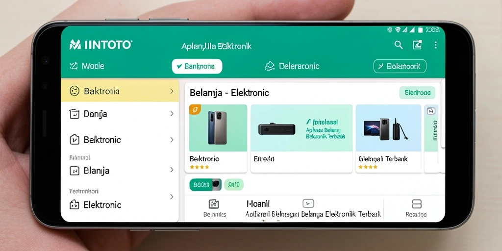 Tampilan antarmuka MINTOTO yang user-friendly dan menarik.