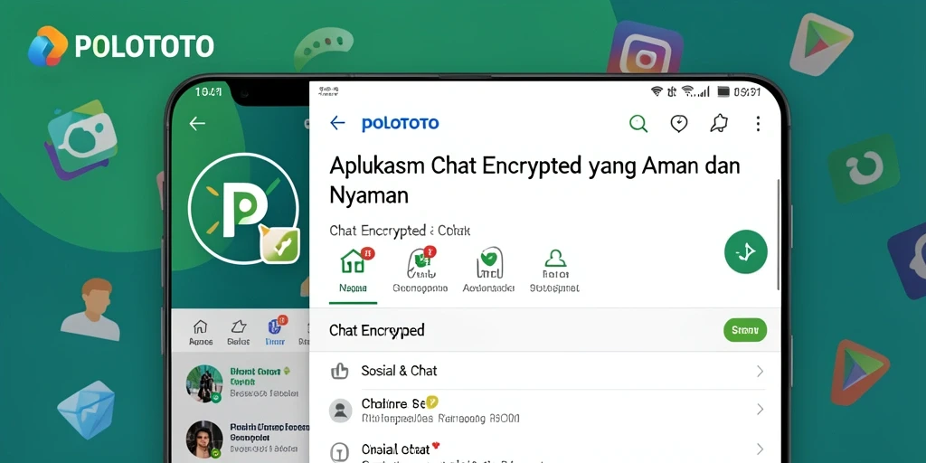 Tampilan antarmuka pengguna POLOTOTO yang ramah dan intuitif.