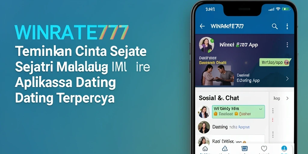 Antarmuka bersih dan menarik dari aplikasi WINRATE777.