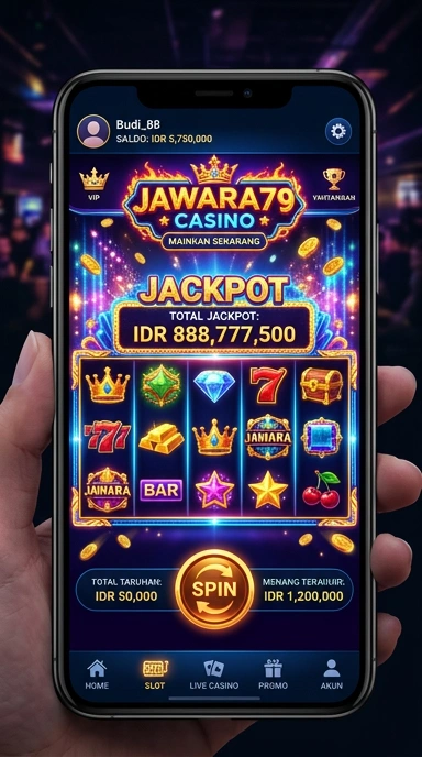 jawara79 tampilan beranda