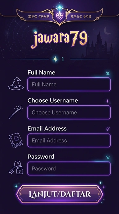Panduan Daftar Akun Baru jawara79 untuk Pengguna Android